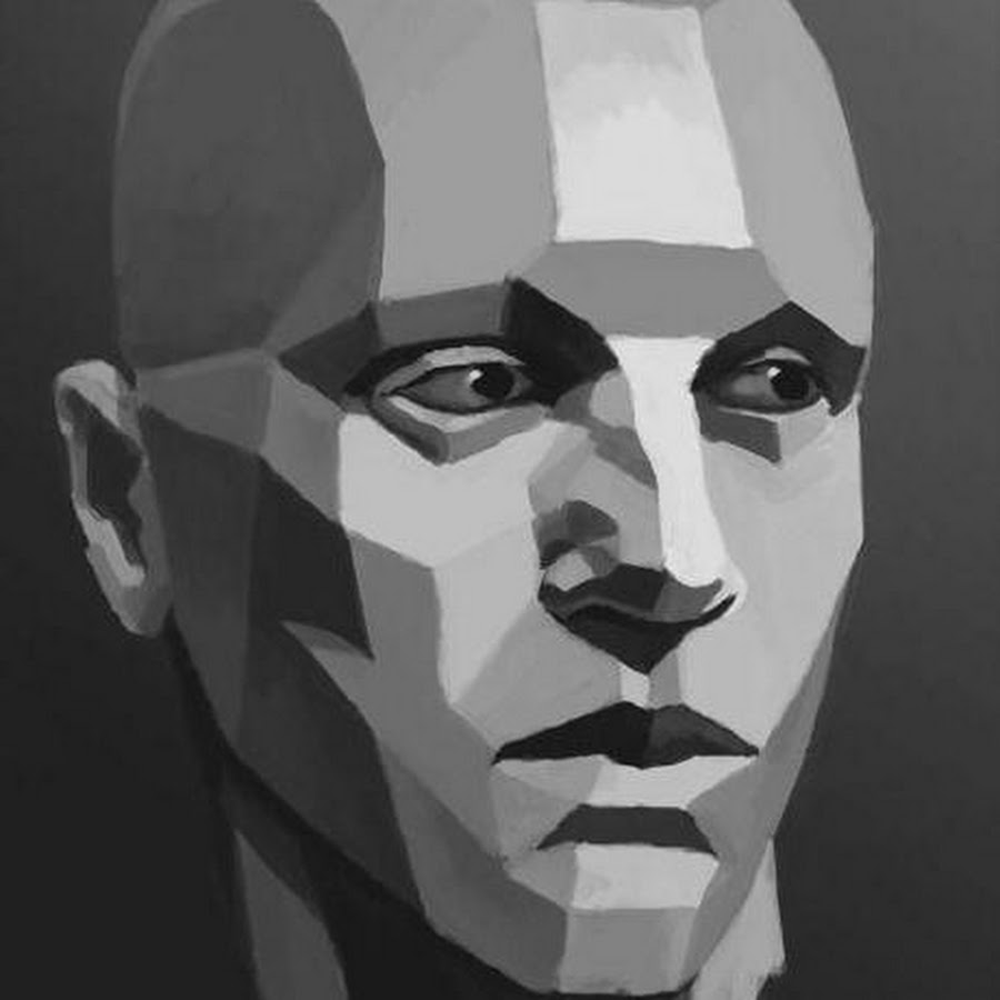 Как рисовать тени на лице