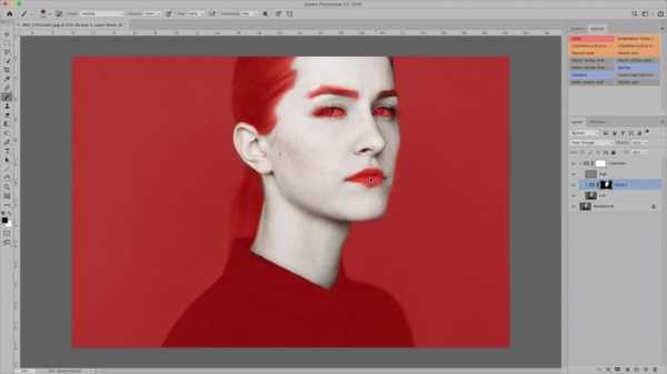 Как сделать тень на лице в фотошопе